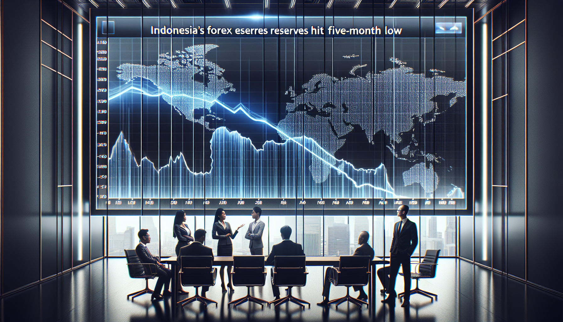Indonesia's Forex Reserves Hit Five-Month Low