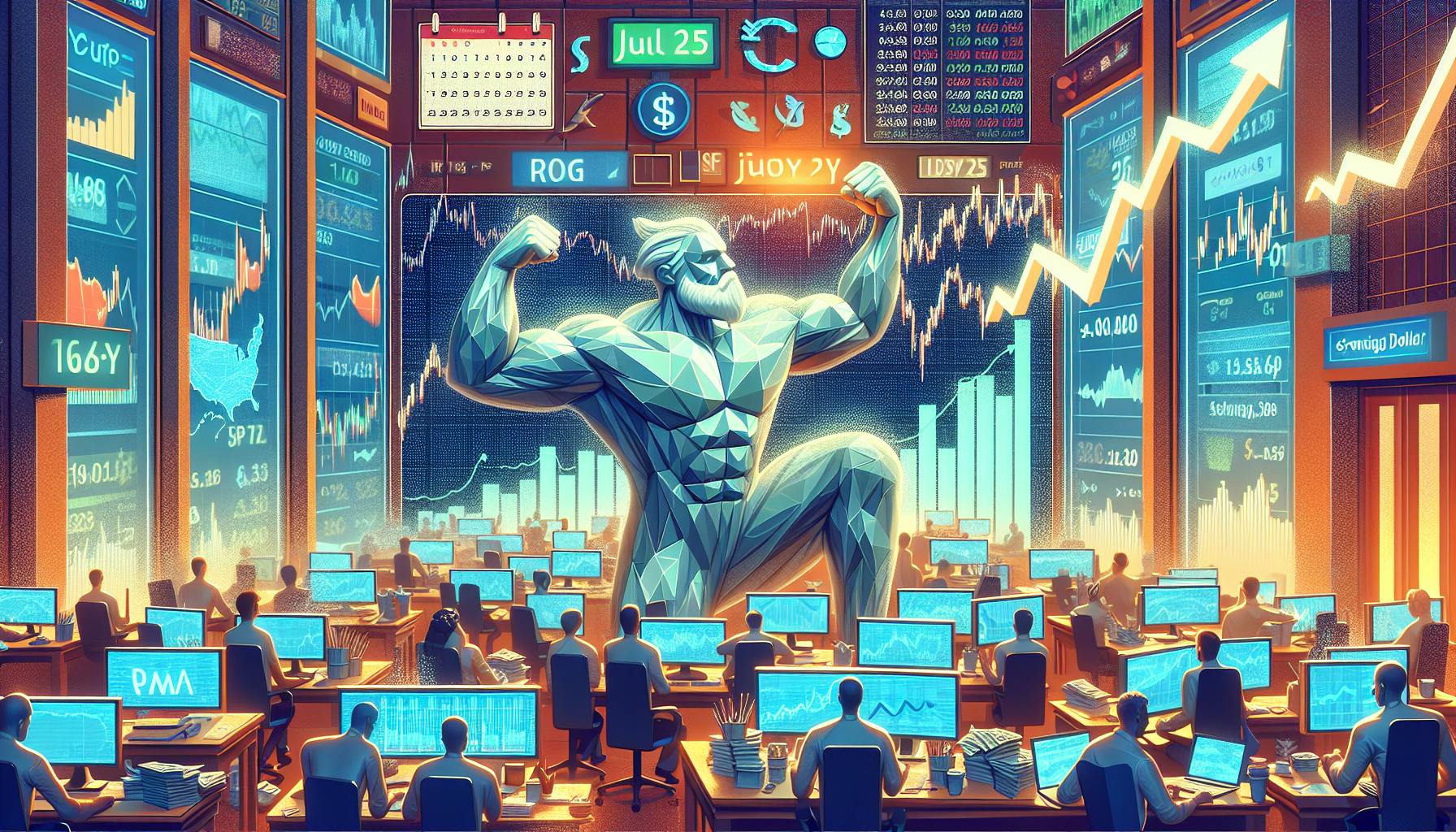 Americas FX News Update July 25: Dollar Strengthens Ahead of Busy Week