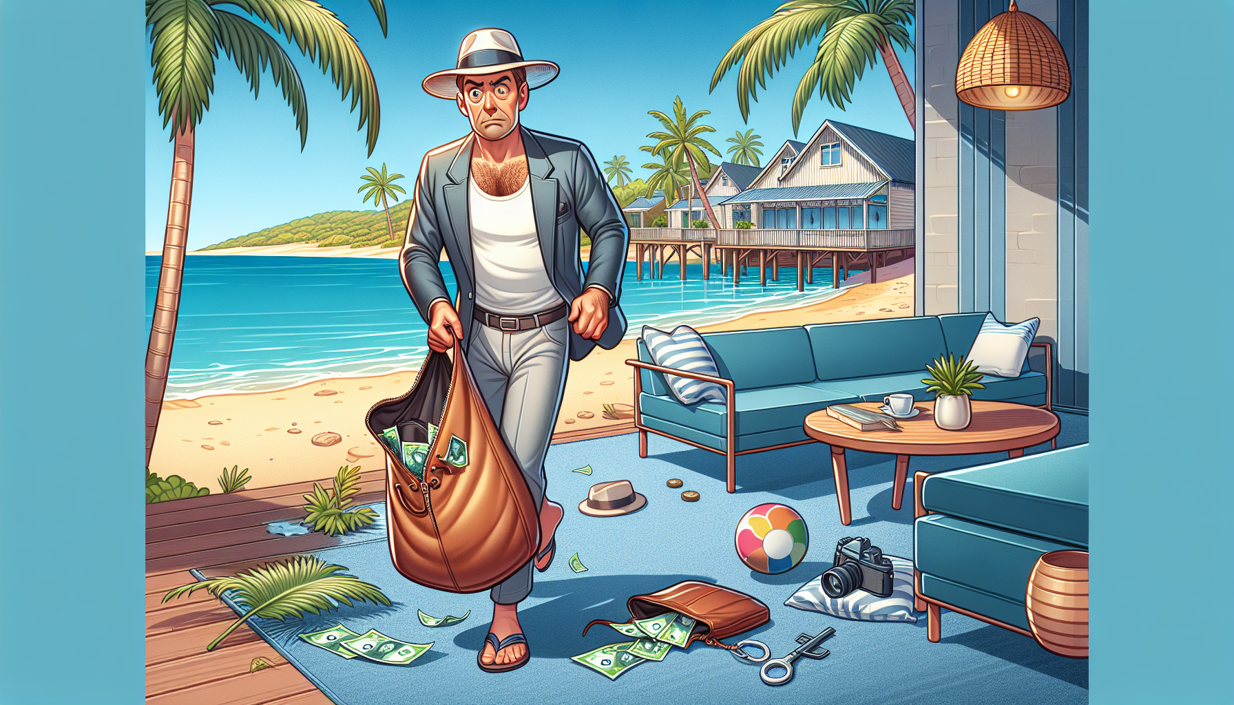 Australian billionaire robbed on holiday