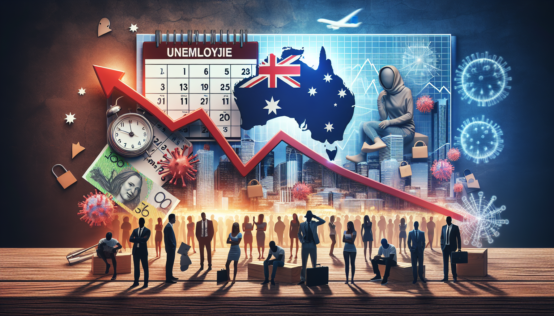 Australia's Unemployment Rate Hits 3.5-Year High in June