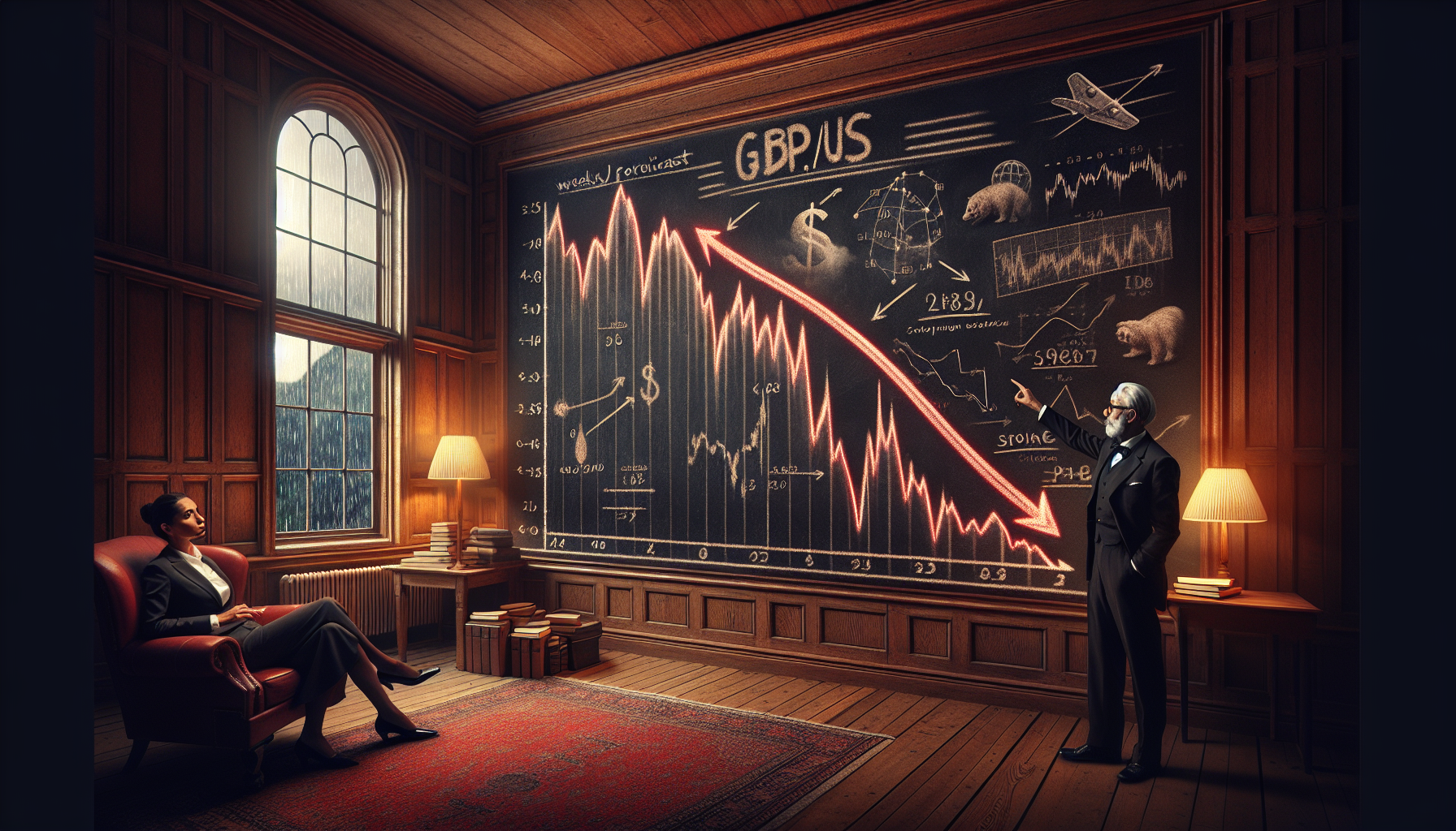 GBP/USD Weekly Forecast - Downward Trend Shift