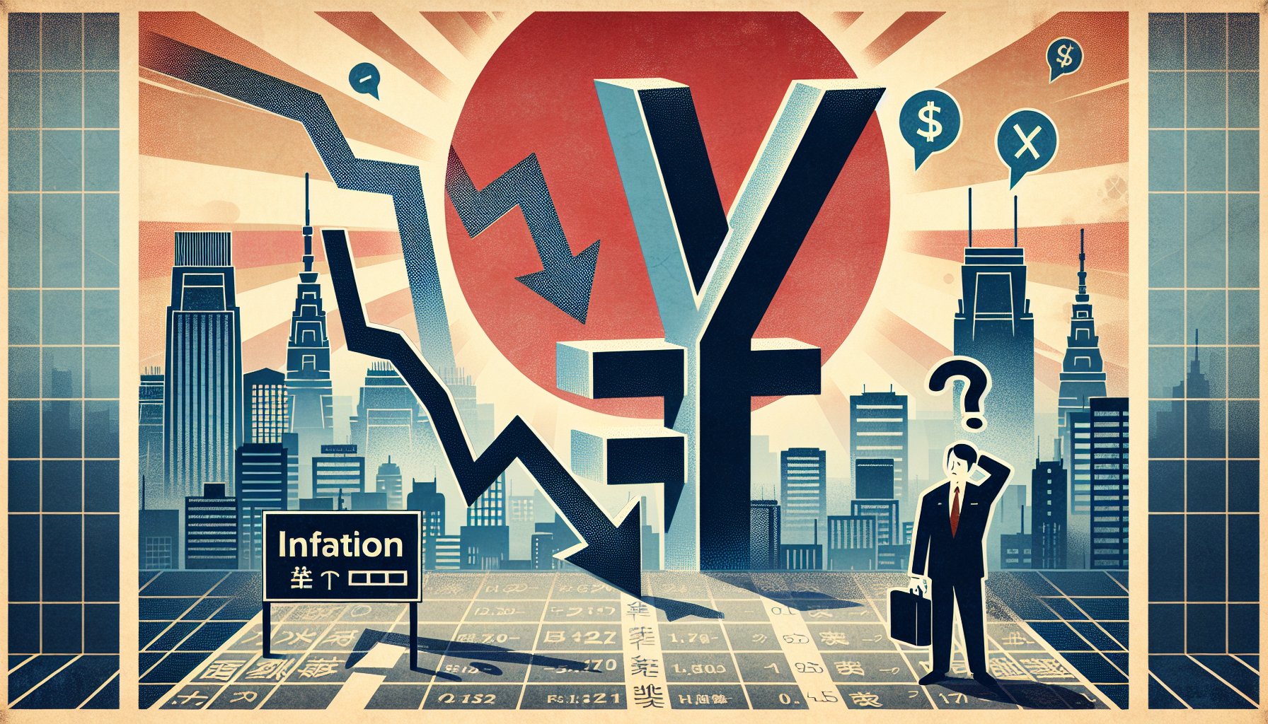 Japanese Yen Declines as Governor Ueda Downplays Inflation Worries