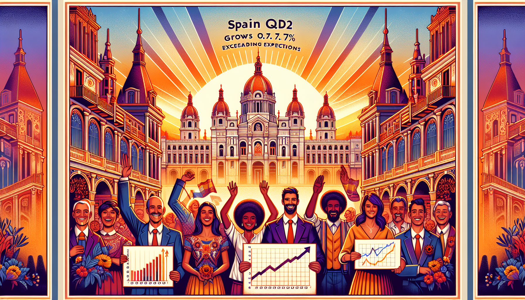 Spain Q2 GDP Grows 0.7%, Exceeding Expectations