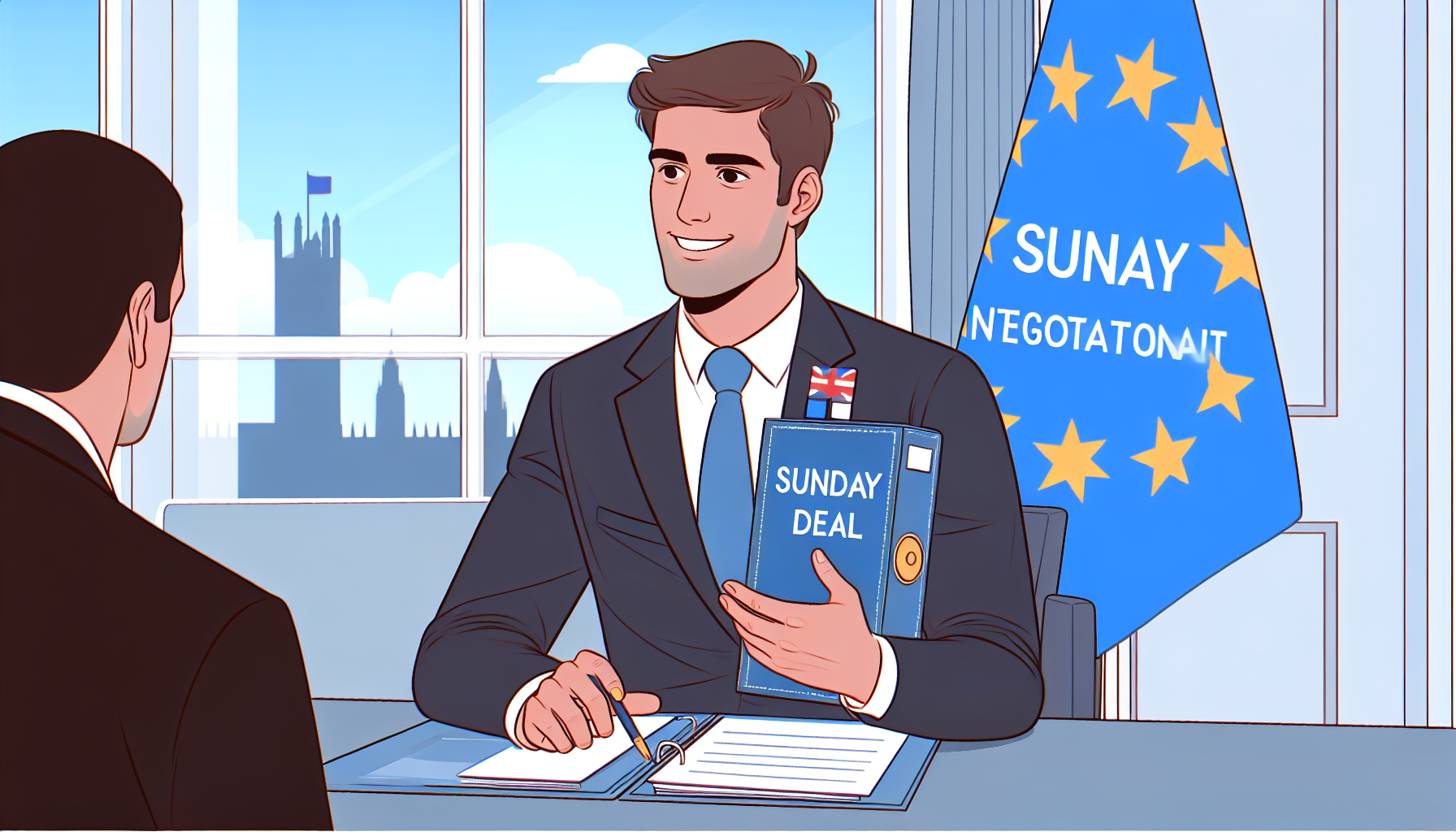 Trump Optimistic About Sunday EU Deal Negotiations