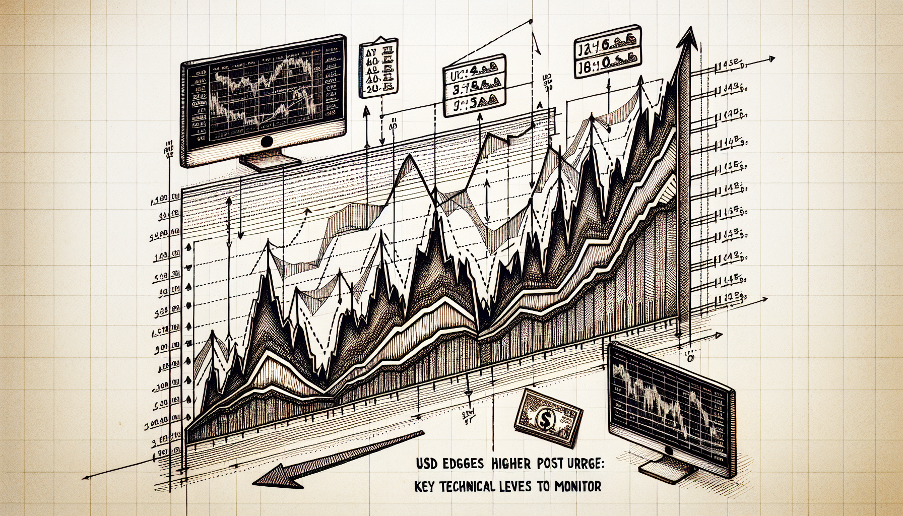 USD Edges Higher Post-Surge: Key Technical Levels to Monitor
