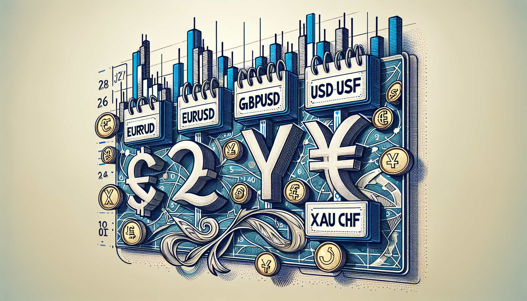 Weekly Forex Forecast: DXY, EURUSD, GBPUSD, USDCHF, XAUUSD (July 28 - August 1, 2025)