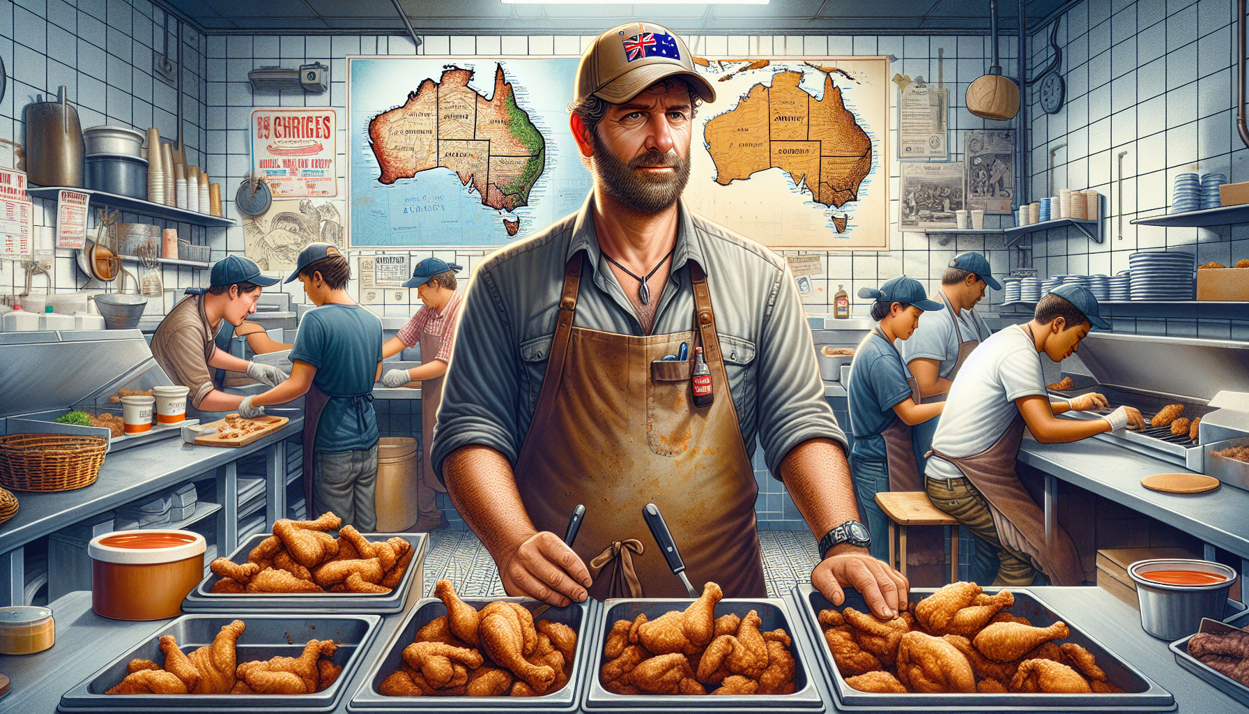 Sydney Chicken Shop Owner Highlights Struggles of Thousands in Australia